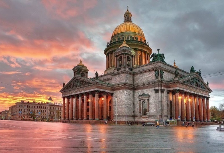 Saint Isaac Cathedral Saint Petersburg Russia landmark