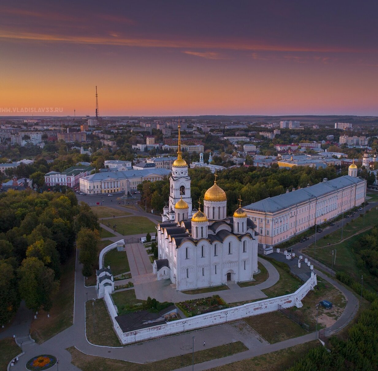 Vladimir city view Historic center of Vladimir, Russia