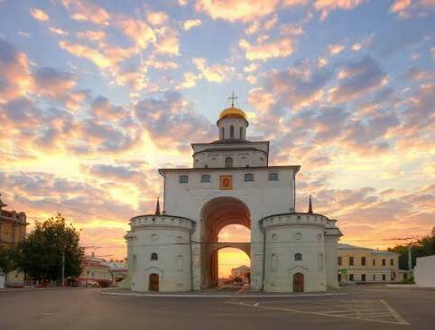Golden Gate in Vladimir, Russia Golden Gate in Vladimir, a historic medieval gateway and landmark of the Golden Ring