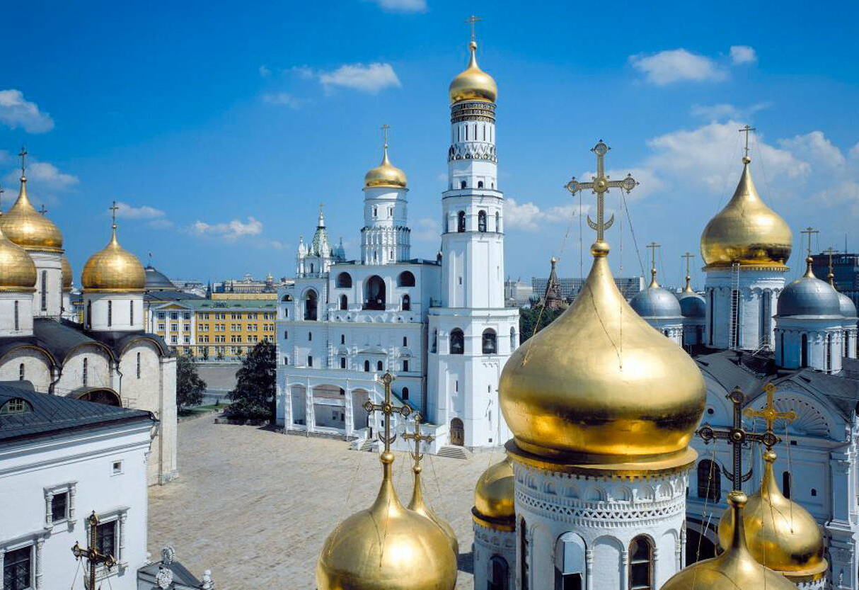 Ivan the Great Bell Tower Moscow Kremlin Russia