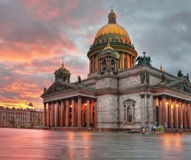 Saint Isaac Cathedral Saint Petersburg Russia landmark