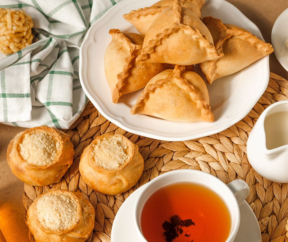 Traditional Tatar pastries in Russia, showcasing regional cuisine and local baking traditions