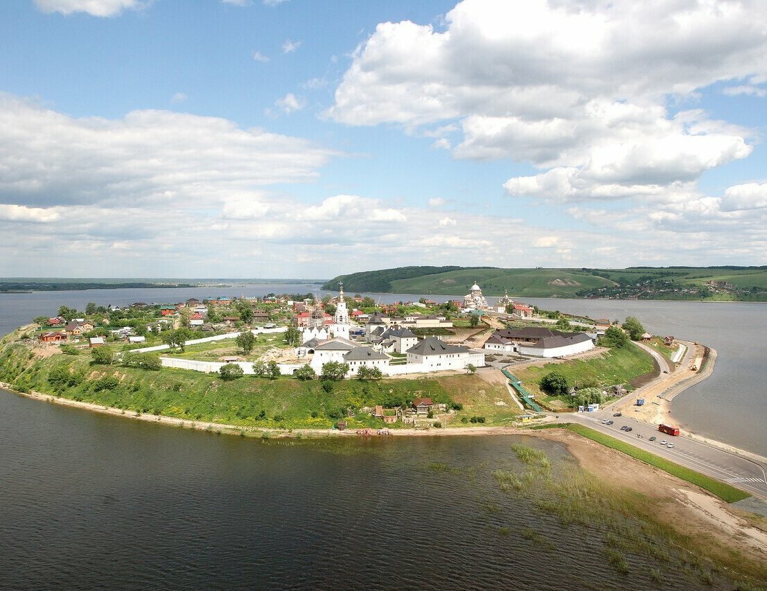 Historic Sviyazhsk Island near Kazan