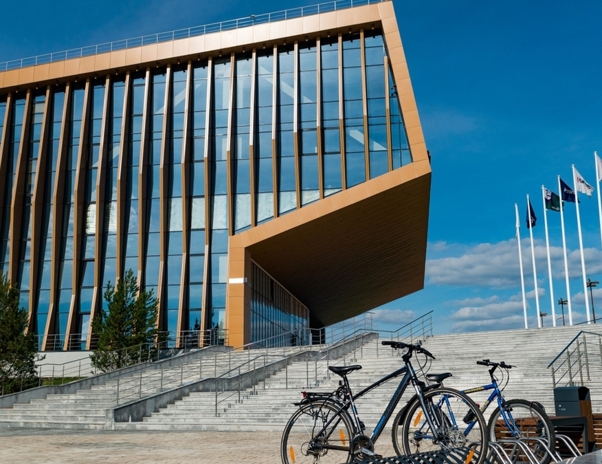 Modern buildings in Innopolis near Kazan
