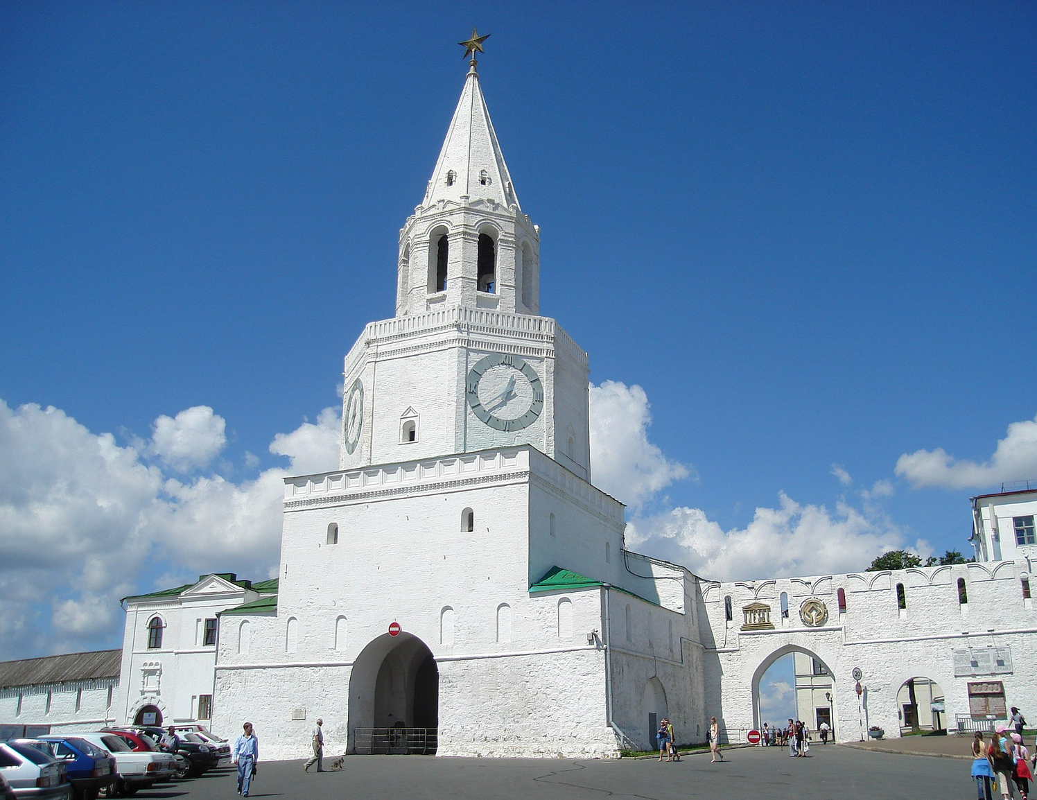 Spasskaya Tower at Kazan Kremlin